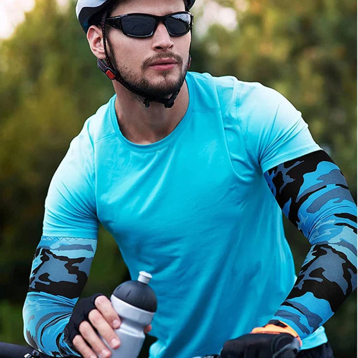 Breathable Sun Protection Arm Sleeves For Outdoor Sports