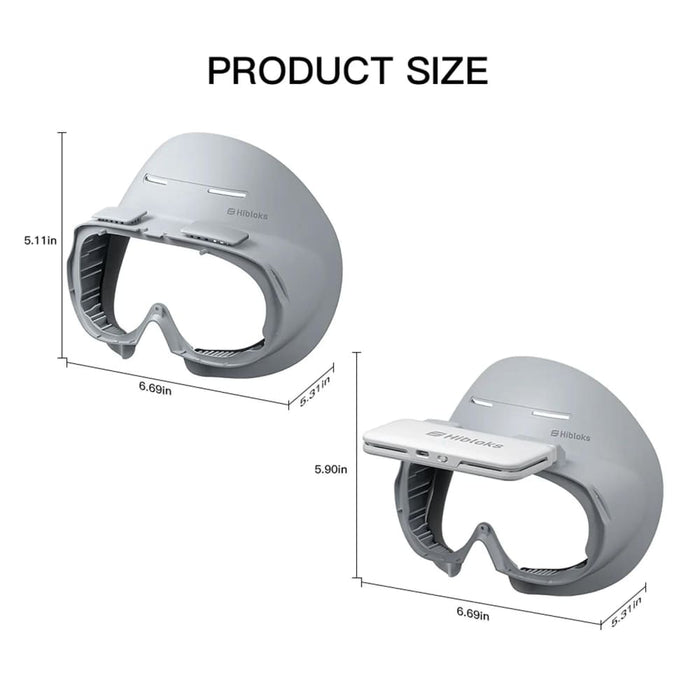 Breathable Vr Glasses Face Cushion Ice Silk For Pico 4