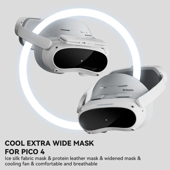 Breathable Vr Glasses Face Cushion Ice Silk For Pico 4