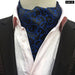 British Gentleman Tie Set Jacquard Paisley Cashew Cravat