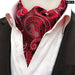 British Gentleman Tie Set Jacquard Paisley Cashew Cravat