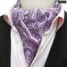 British Gentleman Tie Set Jacquard Paisley Cashew Cravat