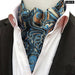 British Gentleman Tie Set Jacquard Paisley Cashew Cravat