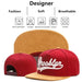 Brooklyn Embroidery Hip Hop Hat Unisex Outdoor Baseball Cap