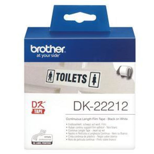 Brother Dk22212 Continuous Length Paper Label Tape 62mm x