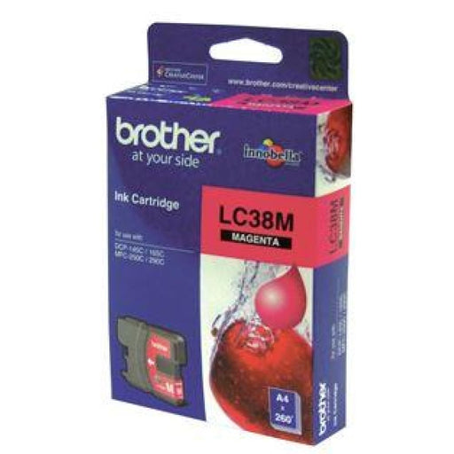 Brother Lc38m Magenta Ink Cartridge