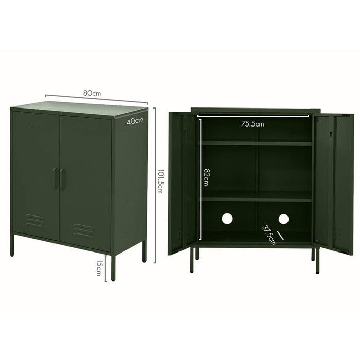 Buffet Sideboard Locker Metal Storage Cabinet - Sweetheart