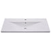 Built-in Basin 101x39.5x18.5 Cm Ceramic White Oapbla