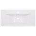 Built-in Basin 81x39.5x18.5 Cm Ceramic White Oapblx