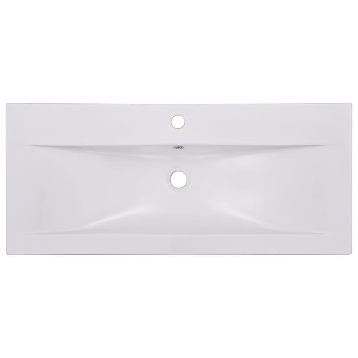 Built-in Basin 91x39.5x18.5 Cm Ceramic White Oapblt