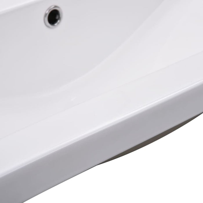 Built-in Basin 91x39.5x18.5 Cm Ceramic White Oapblt