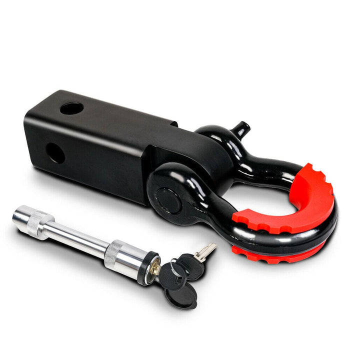 X-bull Hitch Receiver 5t Recovery With Bow Shackle Tow Bar