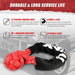 X-bull Recovery Kit Kinetic Rope With 2pcs Tracks Gen2.0 Red