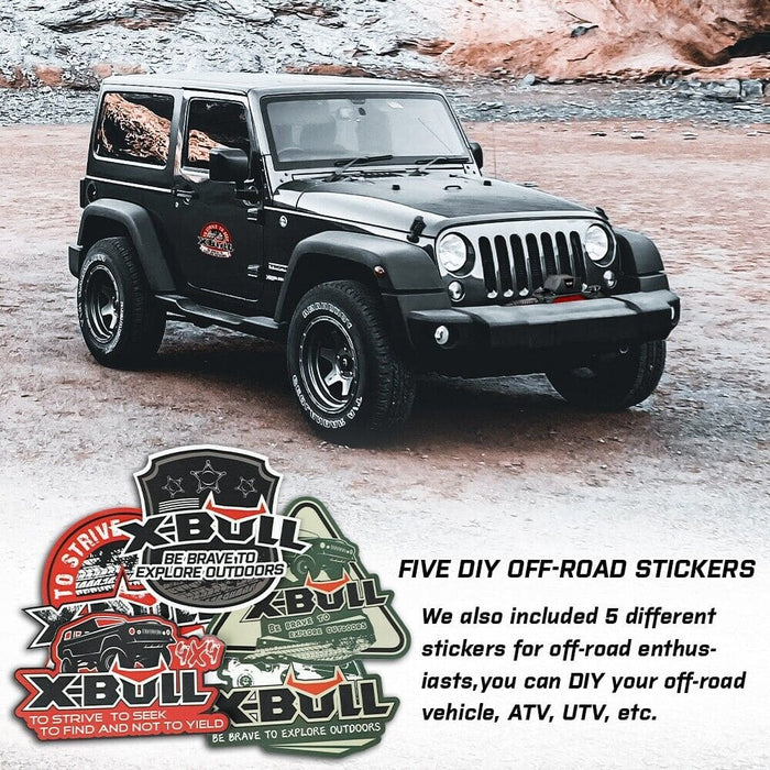 X-bull Recovery Tracks Kit Boards 4wd Strap Mounting 4x4