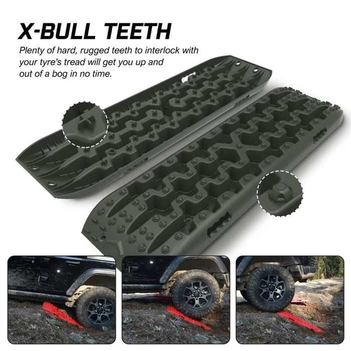 X-bull Recovery Tracks Kit Boards 4wd Strap Mounting 4x4