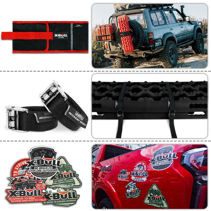 X-bull Recovery Tracks Kit Boards 4wd Strap Mounting 4x4