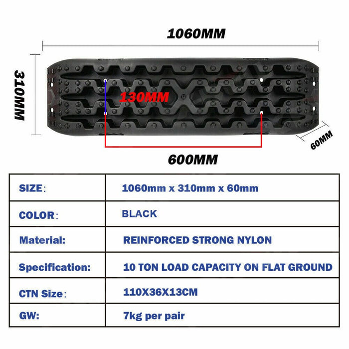 X - bull Recovery Tracks Sand Mud Off Road 4wd 4x4 Car 2