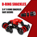 X-bull Winch Recovery Kit 13pcs Tracks Snatch Strap