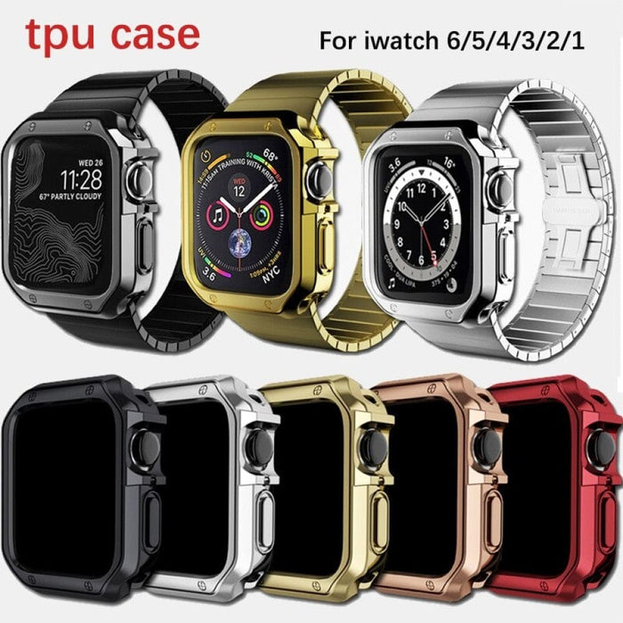 Tpu Bumper Screen Protector For Apple Iwatch