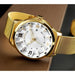 Business Men Luxury Golden Steel Mesh Band Quartz