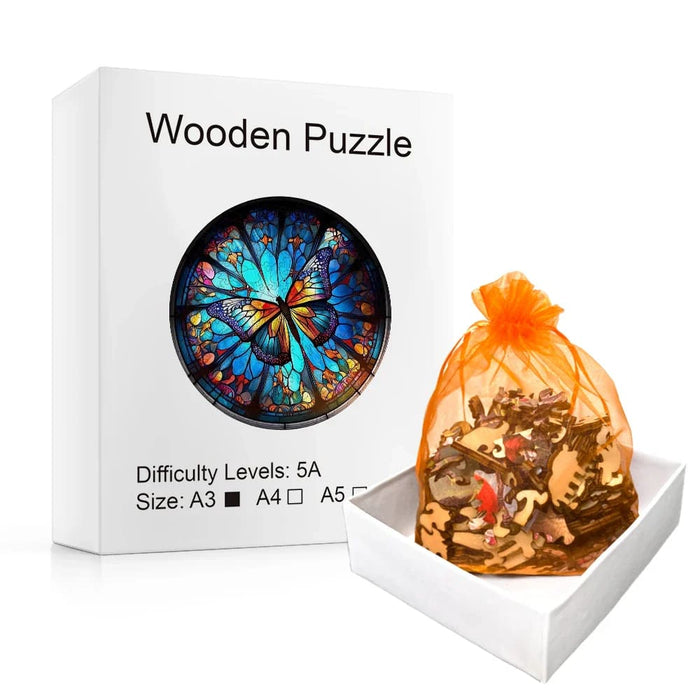 Butterfly Wooden Puzzle