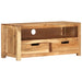 Tv Cabinet 88x35x40 Cm Solid Wood Acacia Ttnatt