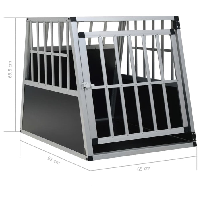 Dog Cage With Single Door Oiblla