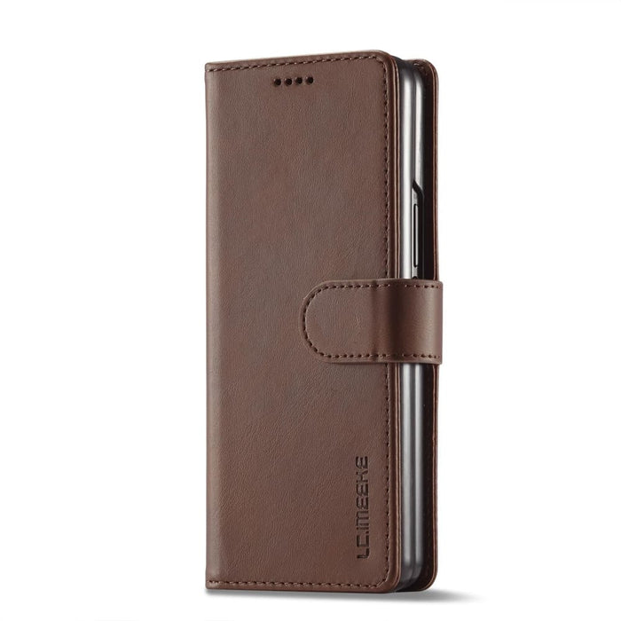 Calf Leather Phone Case For Samsung Galaxy z Fold 4 5g