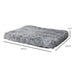 Goslash Picks Dog Mat Pet Calming Bed Memory Foam