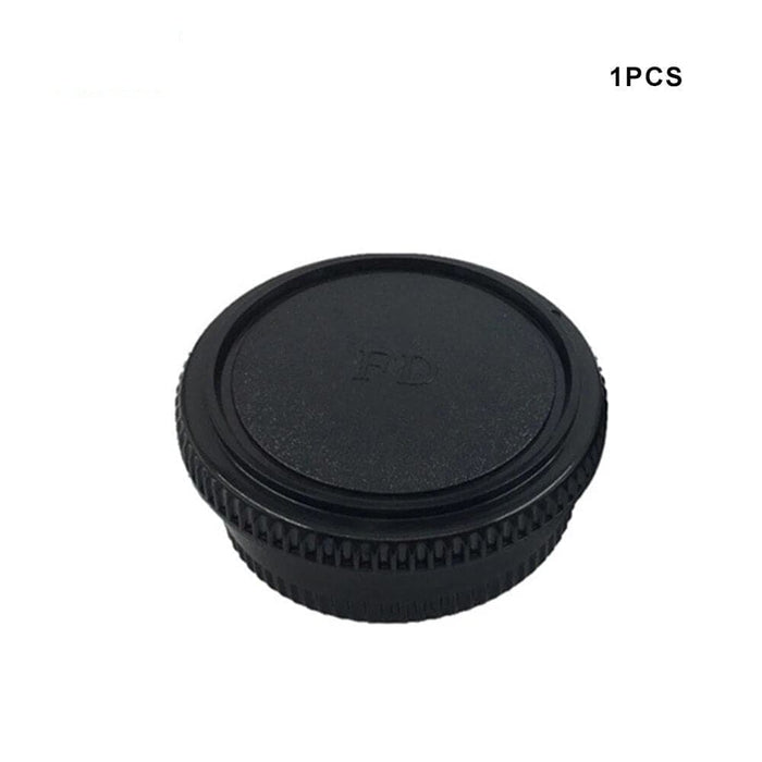 Fd Camera Front Body Cap And Rear Lens Cover For Canon Dslr