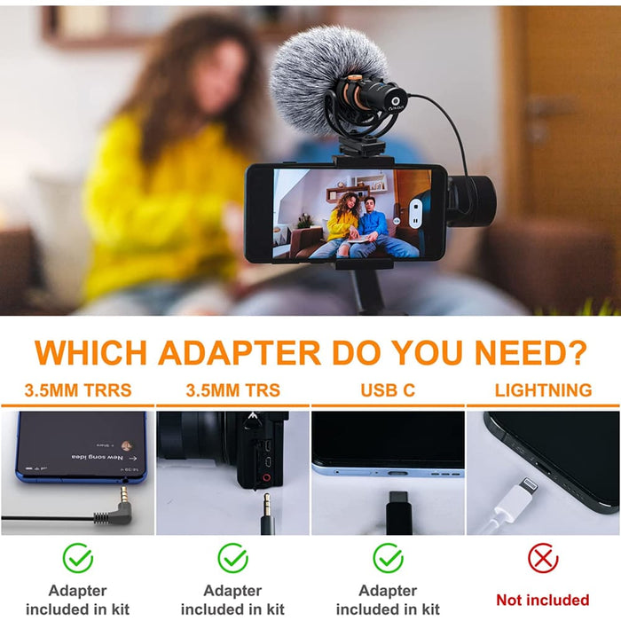 Camera Microphone Vm10 Pro Professional Video With Shock