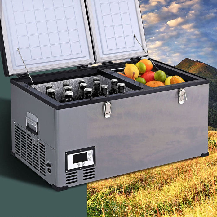 Camping Fridge 80l Portable Bar Fridges Freezer 12v/24v/240v