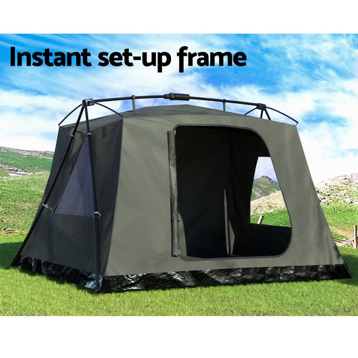 Camping Tent Instant Up 2 3 Person Tents Outdoor Hiking