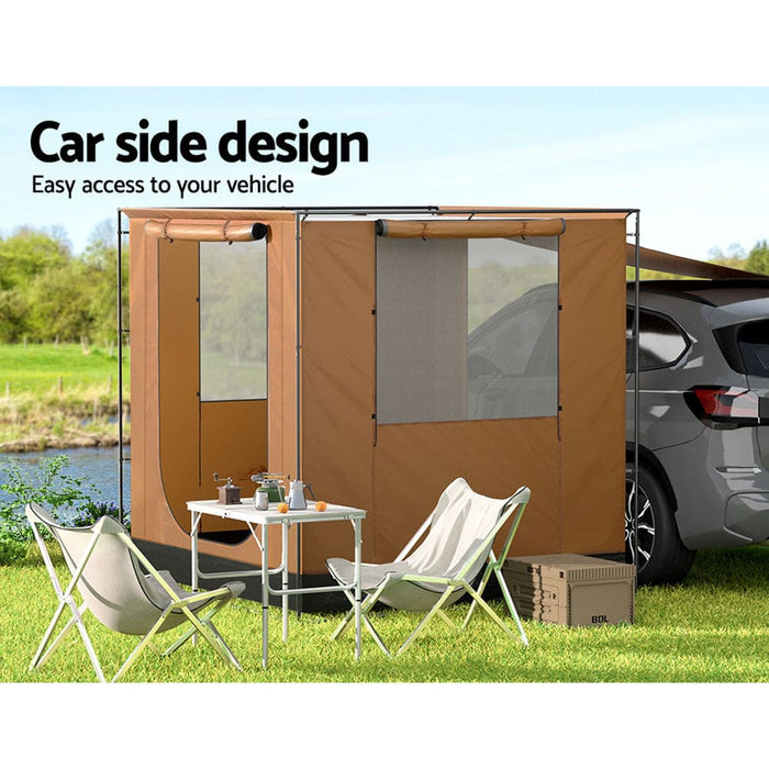 Camping Tent Car Suv Side Awning Canopy Portable Outdoor