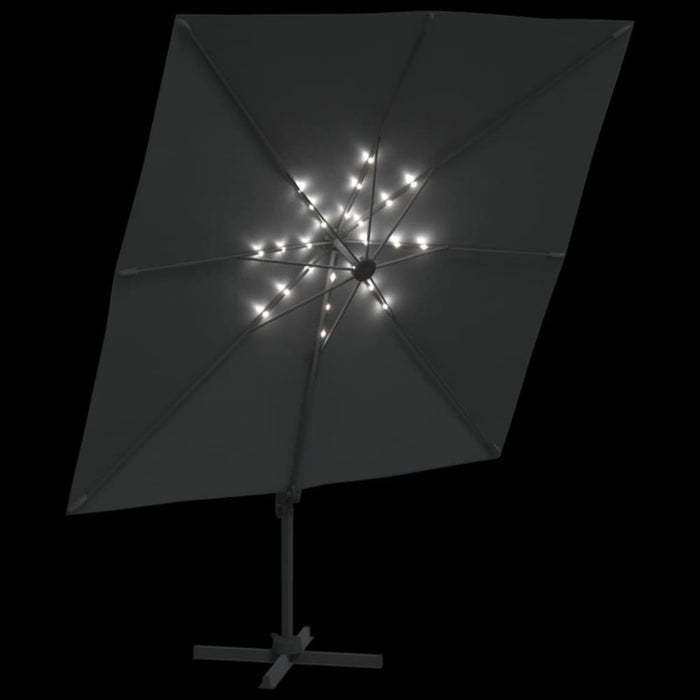 Led Cantilever Umbrella Anthracite 400x300 Cm Tokkxk