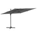 Led Cantilever Umbrella Anthracite 400x300 Cm Tokkxk