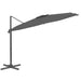 Led Cantilever Umbrella Anthracite 400x300 Cm Tokkxk