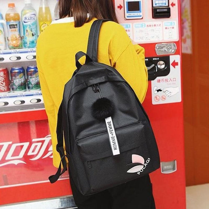 Canvas Backpack For Students