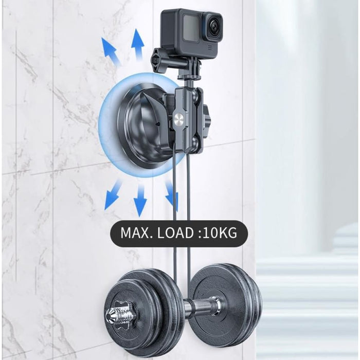 Car Action Camera Holder Suction Cup 360 Degree Adjustable