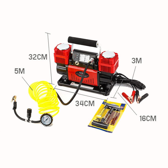 Car Air Compressor 12v 4x4 Tyre Deflator 4wd Inflator