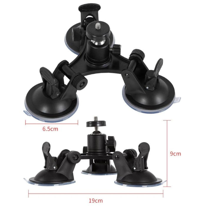 Car General Purpose Vehicle Bracket Suction Cup Fixed Glass