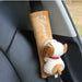 Car Safety Belt Cover Pads Pu Leather Shoulder Cushion