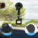 Car Suction Cup Mount With Phone Clamp Screw And Tripod