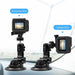 Car Suction Cup Mount With Phone Clamp Screw And Tripod