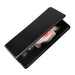 Carbon Fiber Flip Leather Phone Case For Samsung Galaxy z