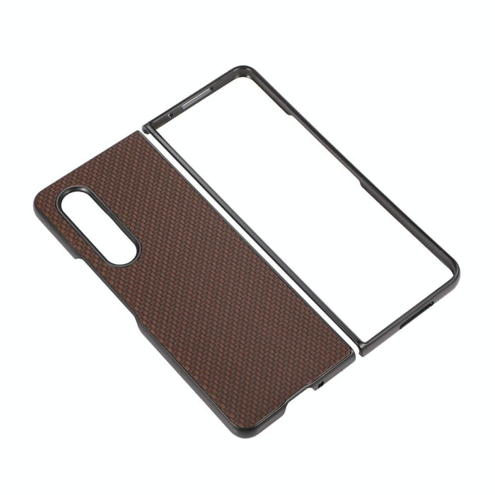 Carbon Fiber Texture Pu Leather Phone Case