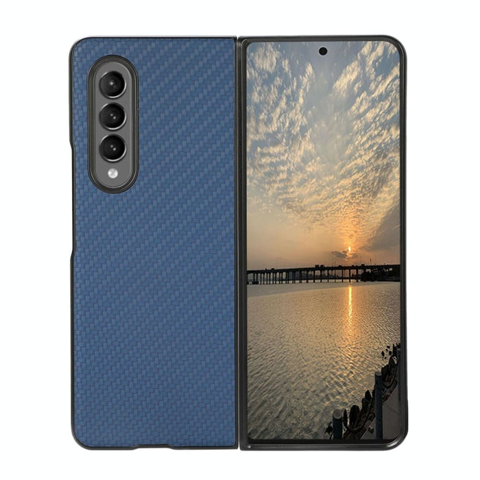 Carbon Fiber Texture Pu Leather Phone Case