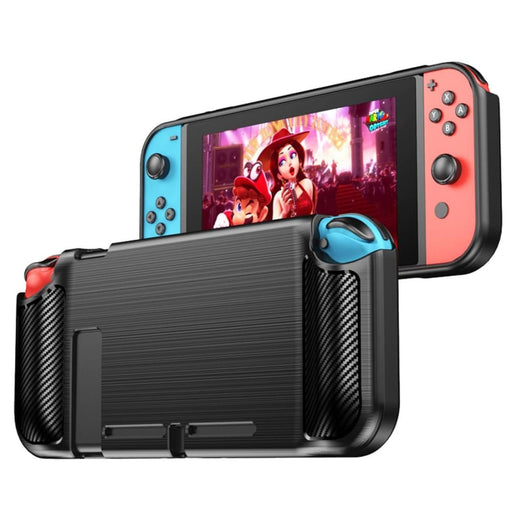 Carbon Fiber Tpu Case For Nintendo Switch