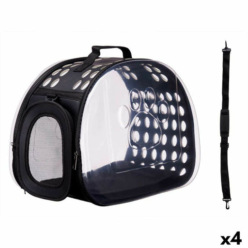 Carrier Black Plastic 43 x 20 33 Cm 4 Units
