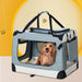 Pet Carrier Large Soft Crate Dog Cat Travel Portable Cage